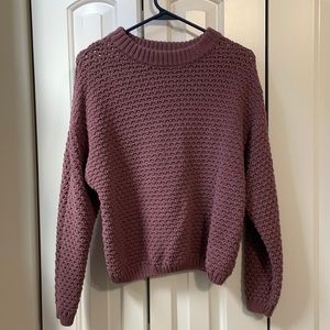 SOLD ❌ Purple Knit Sweater